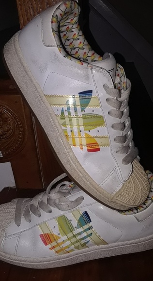 adidas hard shell sneakers